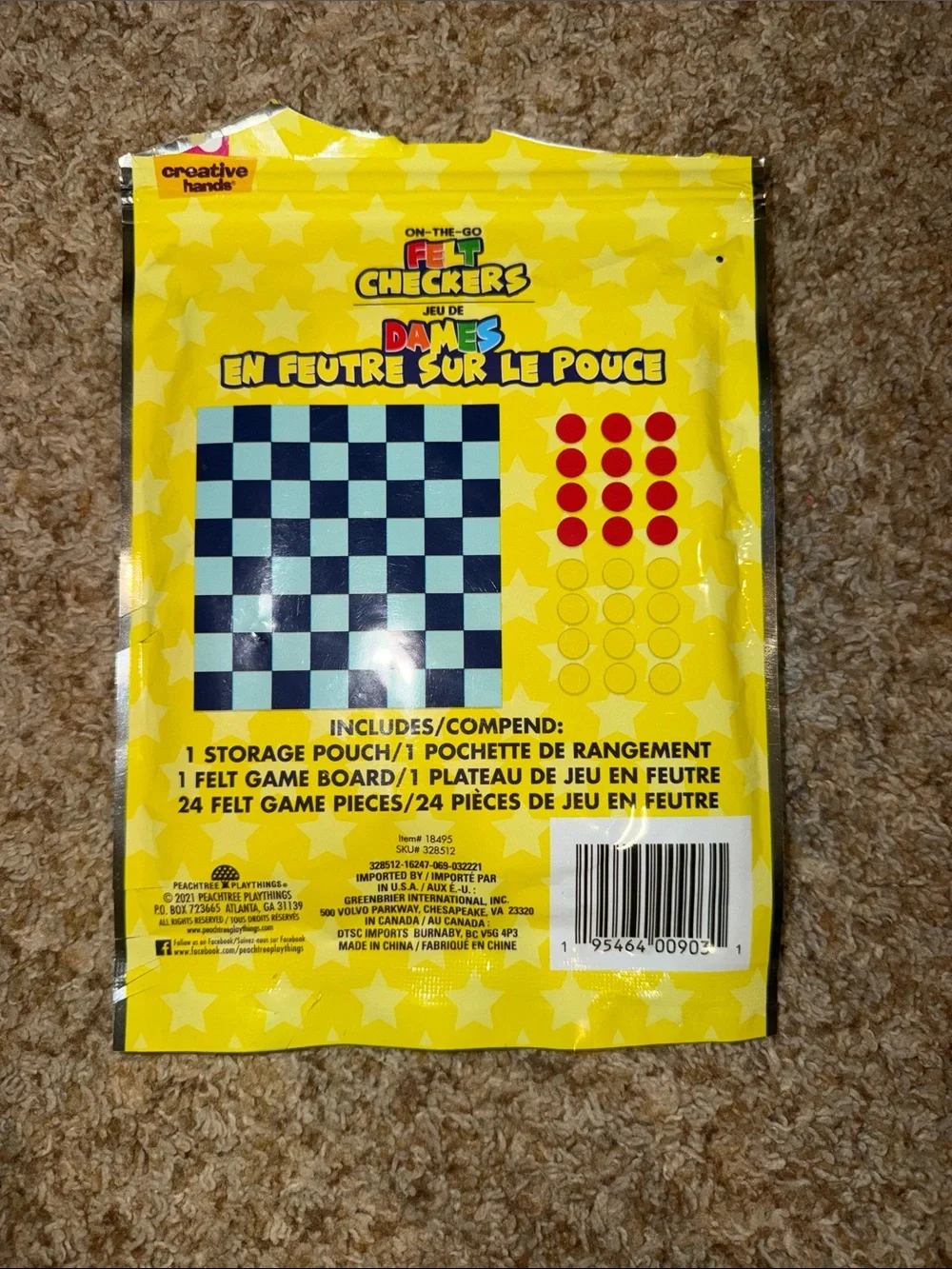 Creative Hands: On-The-Go Felt Memory Game